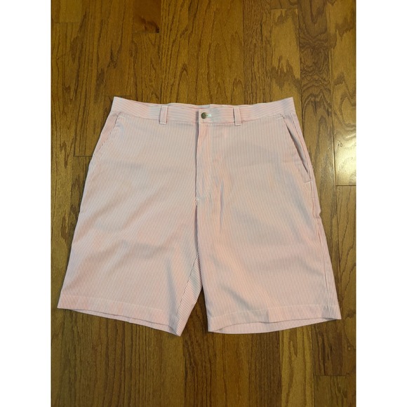 Callaway Other - Callaway Pink and White Striped‎ Sear Sucker Shorts Size 38